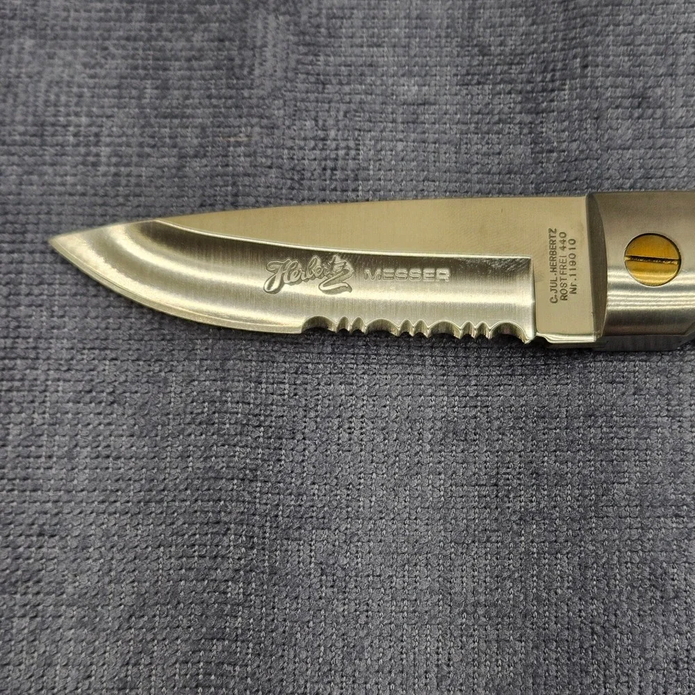 C. Jul. Herbertz Messer 119010 Fixed Blade Knife Rostfrei 440 Stainless Steel